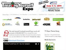 Tablet Screenshot of medicalmarijuana-hempexpo.com